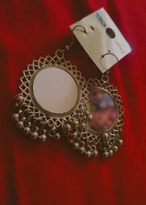 Oxidised Silver EARRING