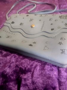 Women Designer Sling Bags Pastel Blue
