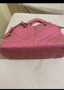 Orginal Mark &amp; Keith Pink Solid  Handheld  Bag