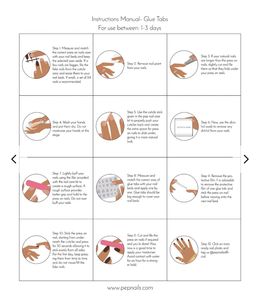 Reusable Ombre Press-On Nails – Glazed Glitter