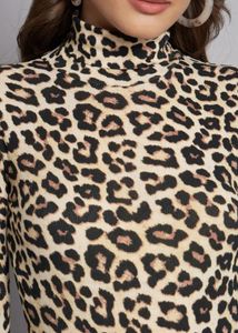 Leopard Print Bodysuit