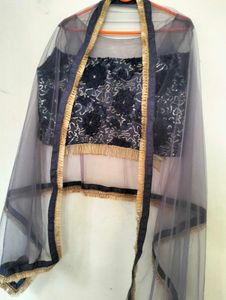 Elegant Navy Blue Ethnic designer Choli