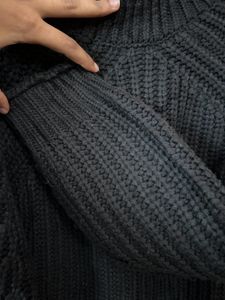 Black Baggy Sweater