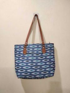 Blue Shoulder Bag
