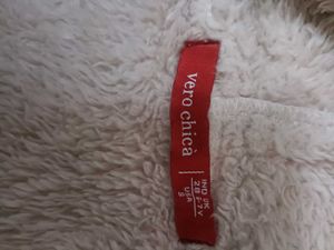 Beautiful Fur Jacket With Hoodie For 4-6 Year Girl