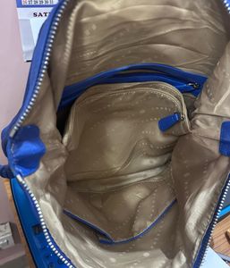 Patrice Breal Leather Bagpack