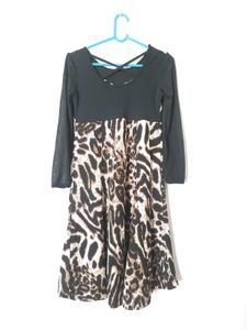 Leopard Print Mini Dress