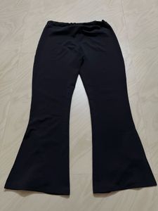Black  Hem Pants