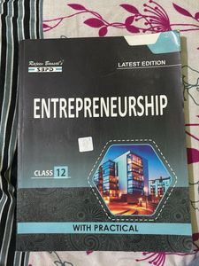 Entrepreneurship Class 12 Book