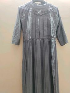 Elegant Grey Ethnic Gown