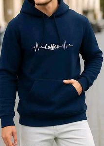 Coffee Heartbeat Hoodie Net . 1