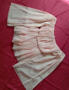 Pink Tulle Top