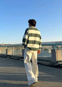 Striped Green Sweater