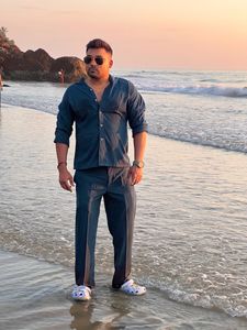 New Teal Colour Tailor Made Co Ords