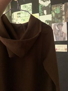 Korean Coffee Brown Hoodie