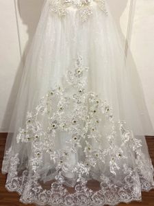 Elegant bridal gown