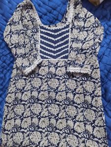 Floral Print Kurta Set
