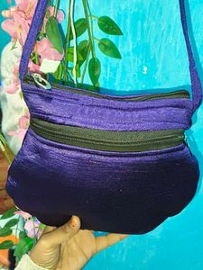 Blue Sling Bag