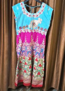 Ethnic Embroidered Kurta Size 44 inches