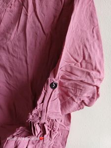 Casual Women Pink Shirt (S/M)