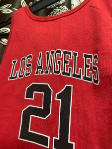 Red Los Angeles Tank Top
