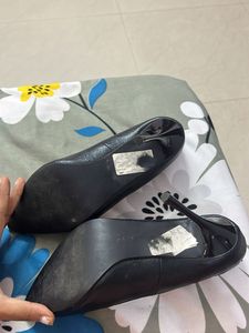 Chic Black Heels 36 Size