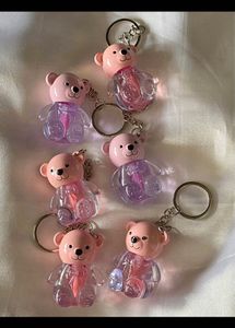 Teddy Lipgloss Keychain