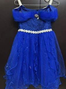 Blue Party Dress