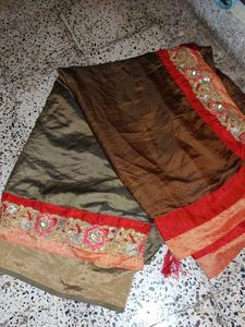 crape Elegant Saree