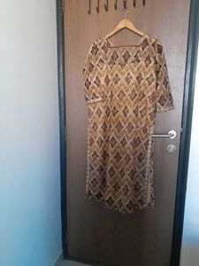 Patterned Ethnic Dress
