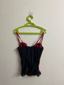 Red Corset Top