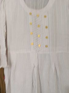 White Kurti