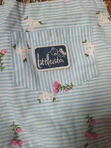 Two Dungarees For Little Girl