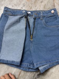 Freakins Denim Skorts