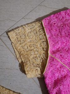 Pink &amp; Gold Party Dress