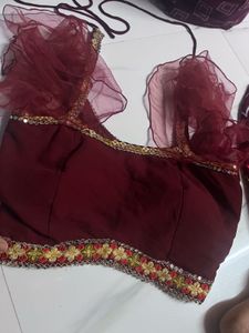 Maroon Lehenga Choli Set