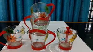 Charming Floral Cups