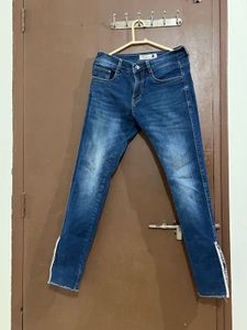 Side Stripe Jeans - Size Medium
