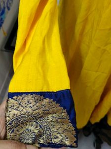 Elegant Yellow Ethnic Gown