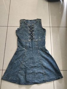 A Messy Blue One-piece