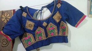 Beautiful Blue And Pink Lehnga