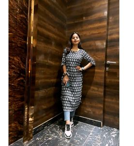 Beautiful Foral Printed Long Tunic