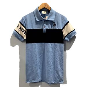 U. S. Polo Tshirt For Boys Blue Colour Size L