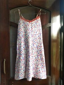 Cotton Floral Night Dress