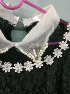 Elegant Black Lace Top