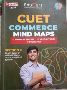 SET OF 2 BOOKS FOR CUET AND OTHER ENTRANCE EXAMS