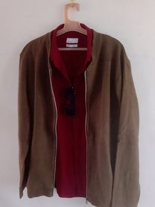 UCB Olive Green  Bomber Jacket