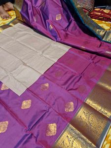 Elegant Purple Saree