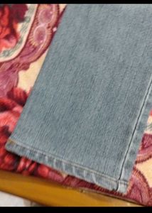 Flared Denim Jeans
