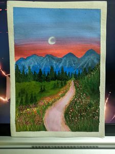 Canvas Scenery Portrait